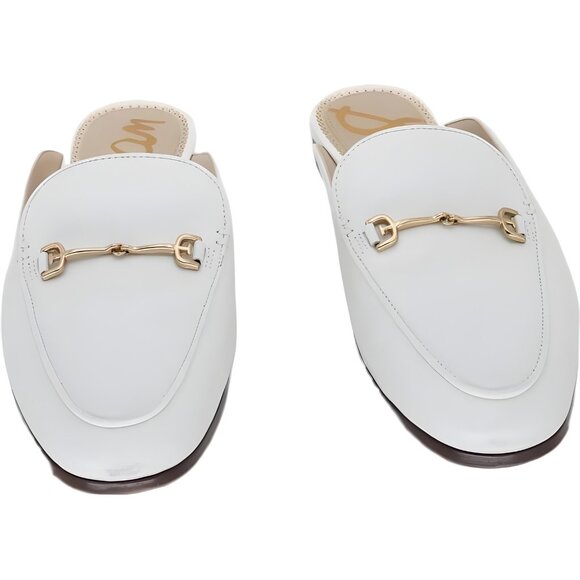 Sam Edelman Women's White Linnie Bit Mules Size 7.5 M - Fast Shipping - Picture 5 of 6